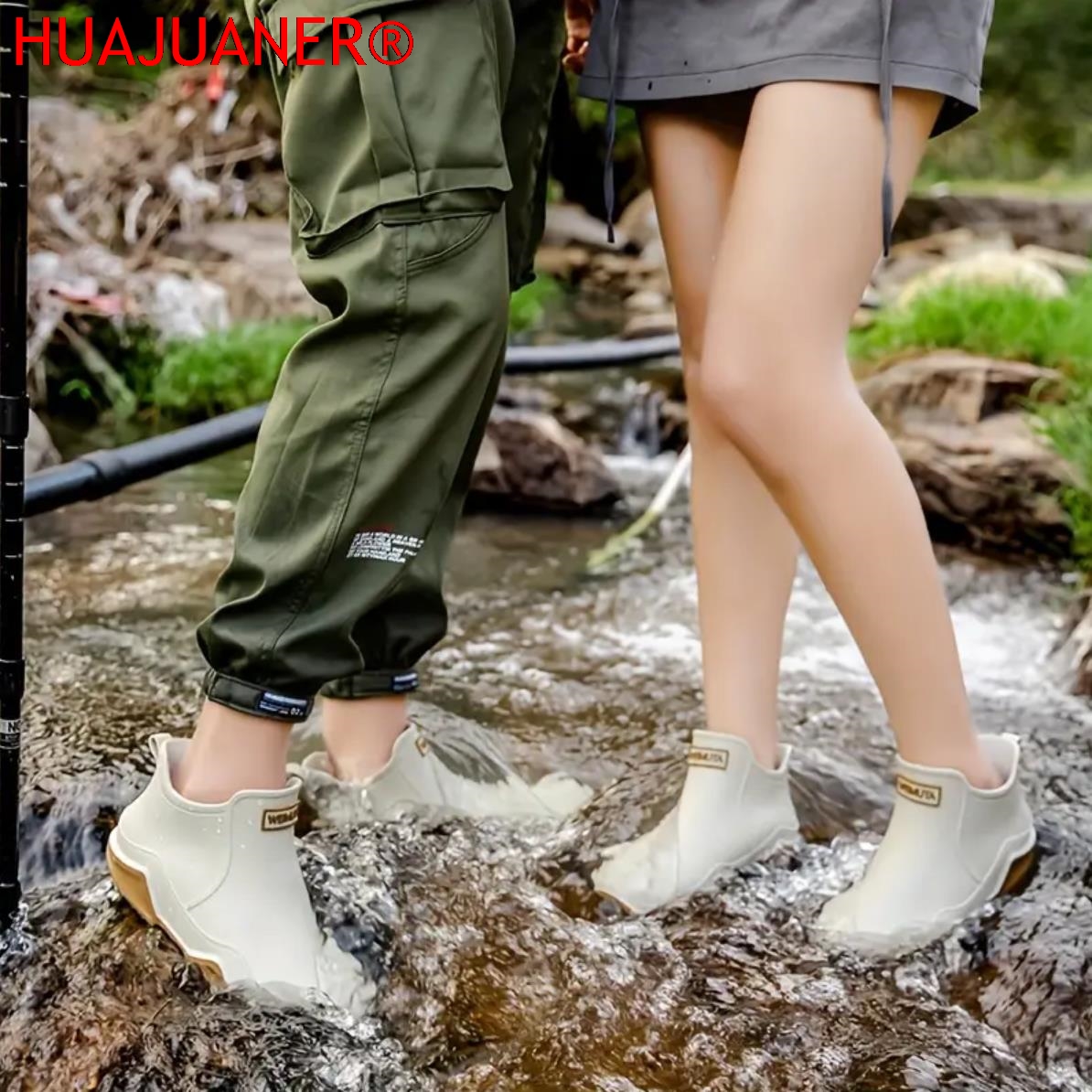 Men's Rain Boots for All Seaso - Fishing Boots avaliação e preço
