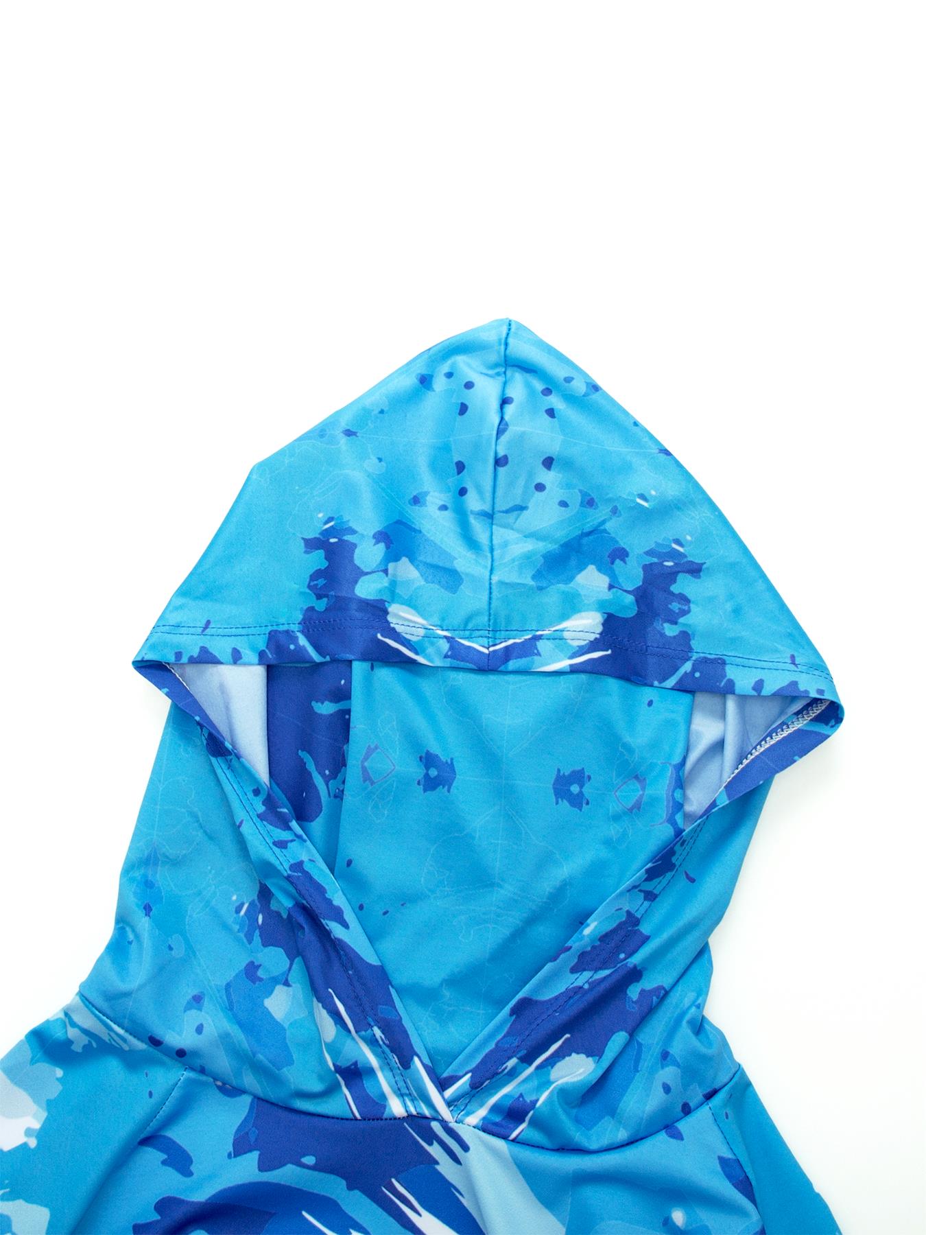 Fishing Hooded Shirt Upf 50 Fi - Fishing Shirt Uv Protection avaliação e preço