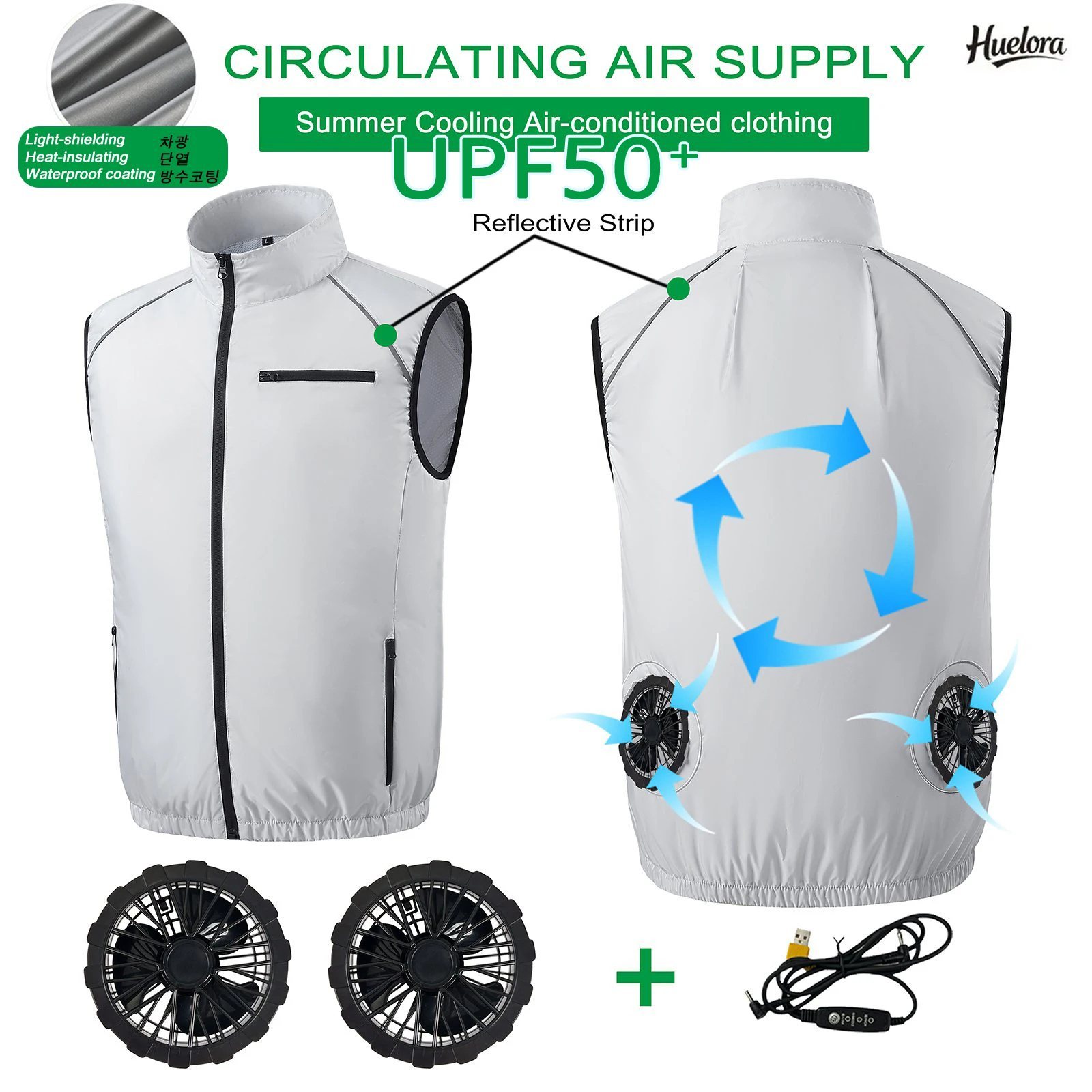Summer Cool Vest Wearable Refr - Fishing Vest avaliação e preço