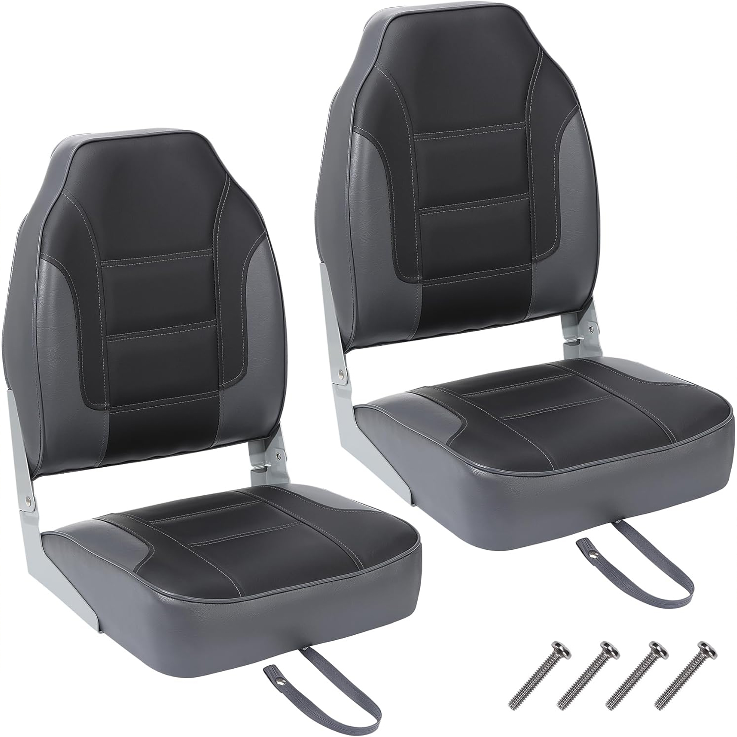 2 Pack Folding Boat Seats, Hig - Fishing Backpack avaliação e preço