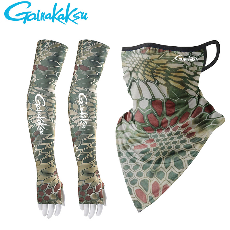 Outdoor Men Fishing Arm Cover  - Fishing Mask Sun Protection avaliação e preço