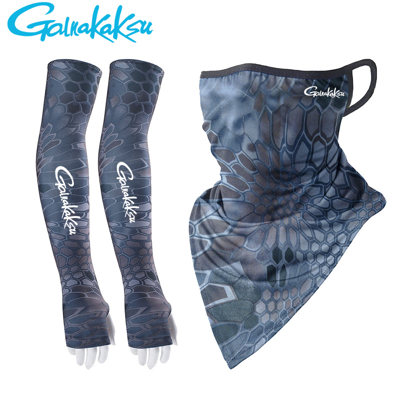 Outdoor Men Fishing Arm Cover  - Fishing Mask Sun Protection avaliação e preço