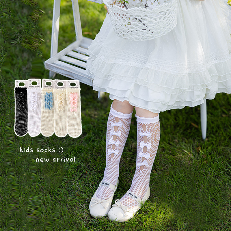 Lolita Hollow Stockings for Ch - Fishing Socks avaliação e preço