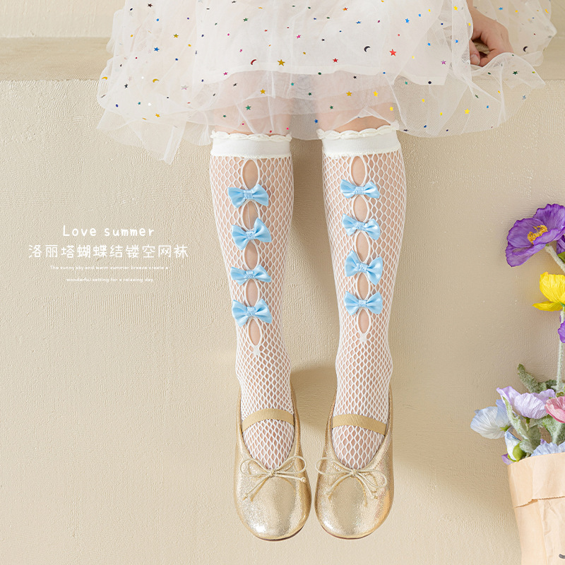 Lolita Hollow Stockings for Ch - Fishing Socks avaliação e preço