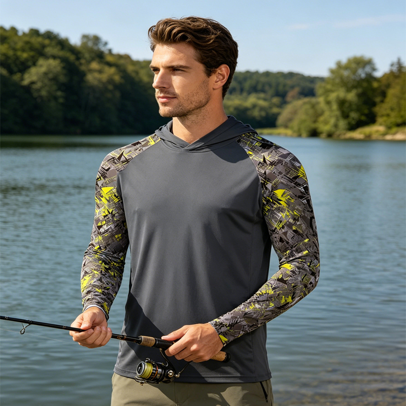 Fishing Clothing Performance F - Fishing Shirt Uv Protection avaliação e preço