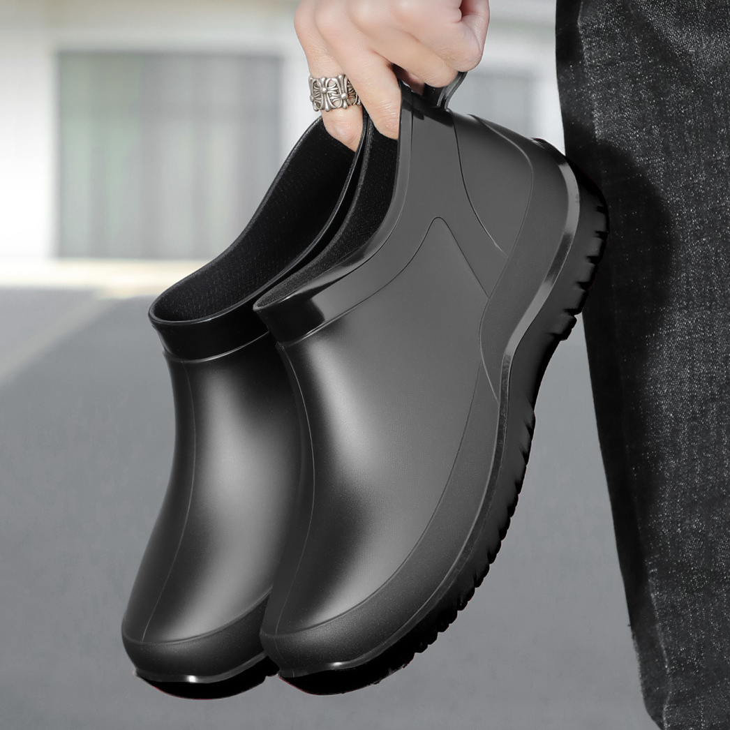 Rain boots Men's Waterproof Sh - Fishing Boots avaliação e preço