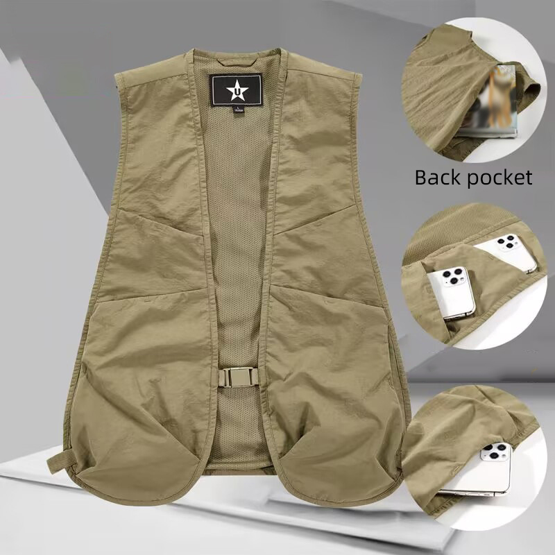 Lightweight Unisex Waistcoat V - Fishing Vest avaliação e preço