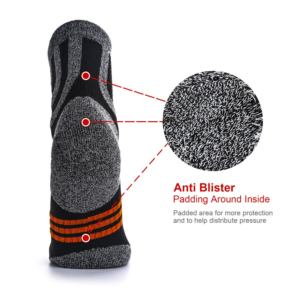 5 Pairs Socks Men Anti Blister - Fishing Socks avaliação e preço