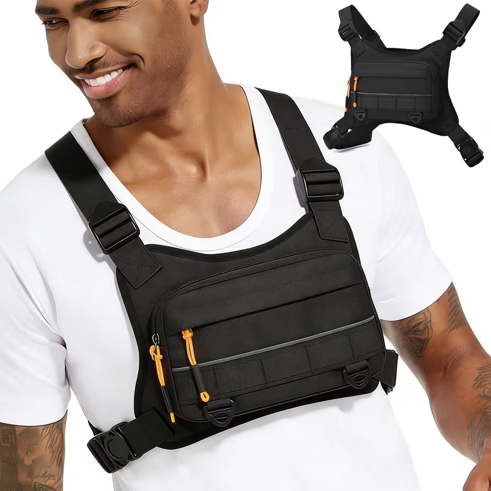 Cycling Front Chest Vest Tacti - Fishing Backpack avaliação e preço