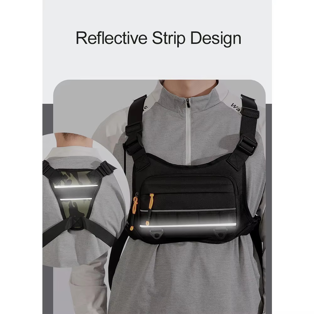 Cycling Front Chest Vest Tacti - Fishing Backpack avaliação e preço