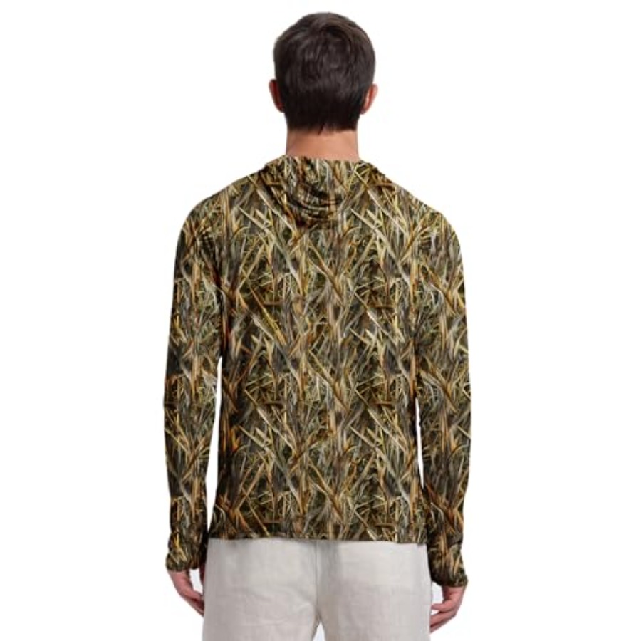 UPF 50+ Fishing Hoodie with Ne - Fishing Hoodie avaliação e preço