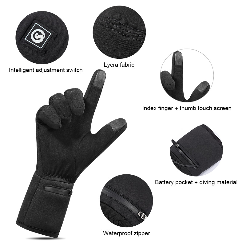 Rechargeable Electric Liner He - Fishing Gloves avaliação e preço