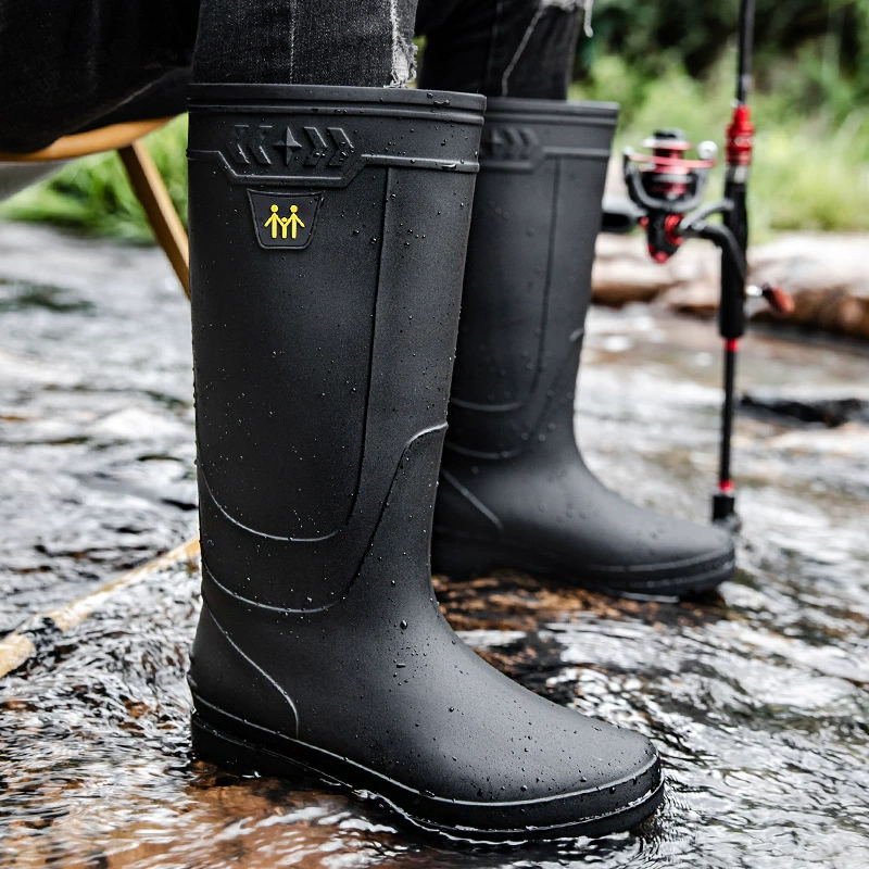 Men's Rain Boots Work Boots Sl - Fishing Boots avaliação e preço