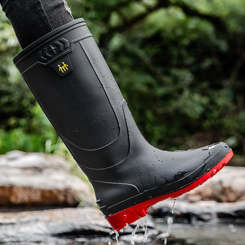 Men's Rain Boots Work Boots Sl - Fishing Boots avaliação e preço