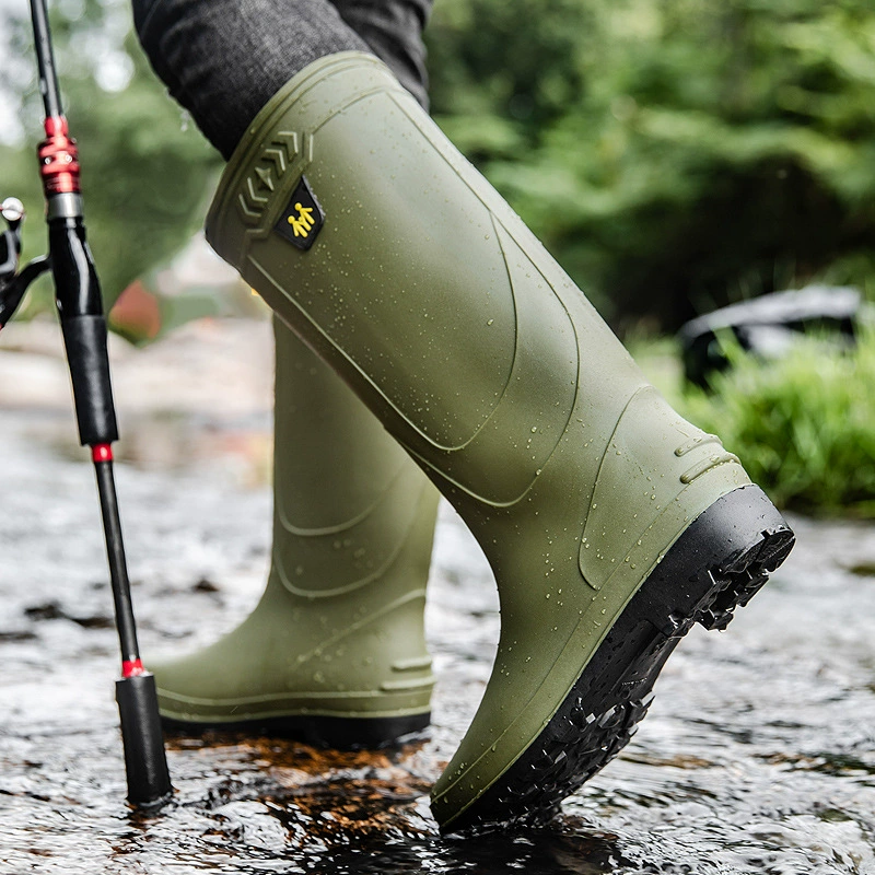 Men's Rain Boots Work Boots Sl - Fishing Boots avaliação e preço