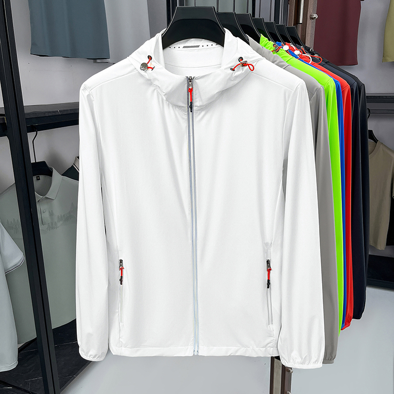 Ice Silk Sunscreen Skin Clothi - Fishing Hoodie avaliação e preço