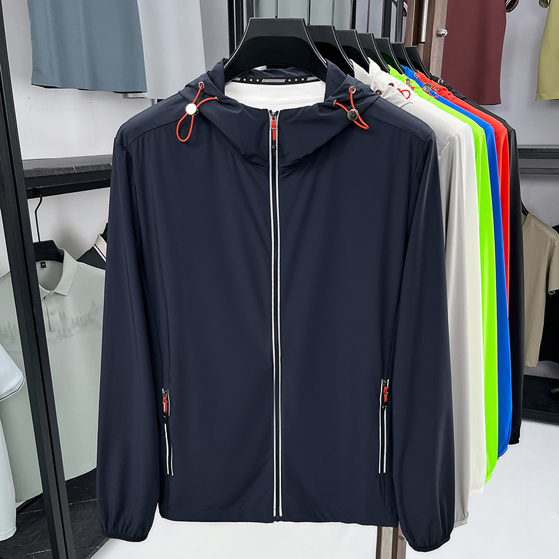 Ice Silk Sunscreen Skin Clothi - Fishing Hoodie avaliação e preço