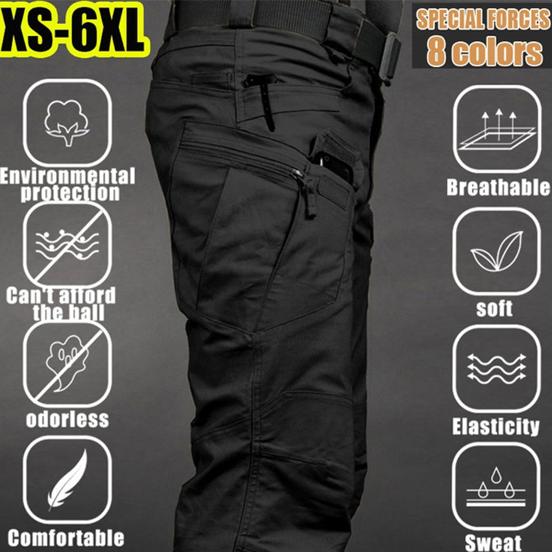Men's Tactical Cargo Pants 6XL - Fishing Pants Waterproof avaliação e preço